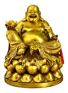 精工黄铜娑婆三圣释迦牟尼弥勒佛