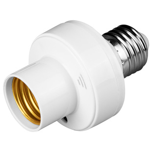 智能语音灯头声控离线遥控灯座E27通用语音控制开关LED灯泡家用