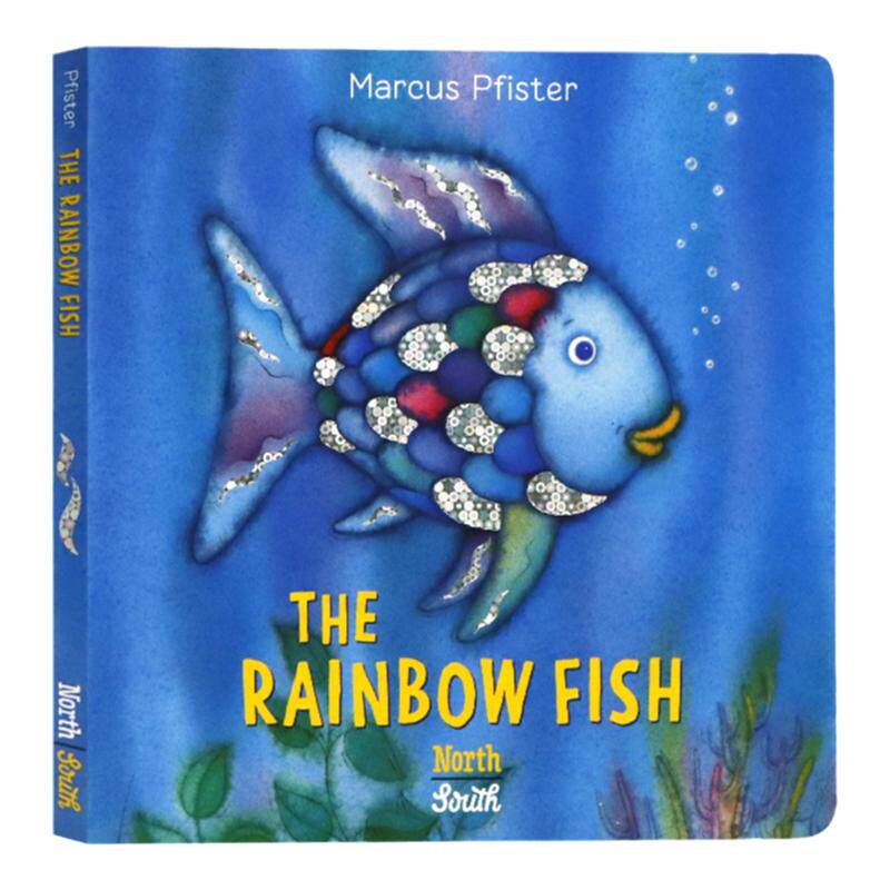 彩虹鱼 The Rainbow Fish 英文原版绘本凯特格林纳威奖美国教育协会推荐100本推荐儿童情绪管理人际关系启蒙纸板书