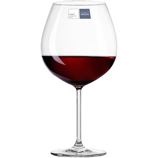 进口红酒杯水晶玻璃大肚高脚杯大号勃艮第葡萄酒杯子家用套装