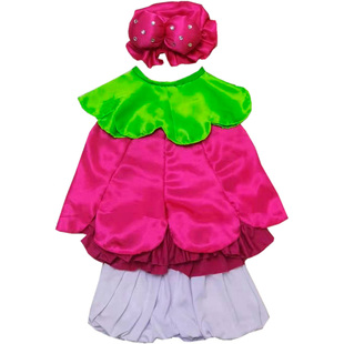 脚脚会唱歌儿童演出服第十一届小荷风采女童表演服幼儿园舞蹈服装