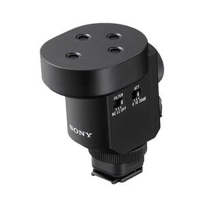 【自营】索尼/SONY ECM-M1数字音频枪型麦克风8种收音模式超轻超小立体声音效安全音轨大尺寸收音单元清晰