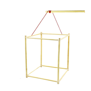 新年手工灯笼骨架框架手提花灯春节儿童diy材料古风宫灯配件拼插