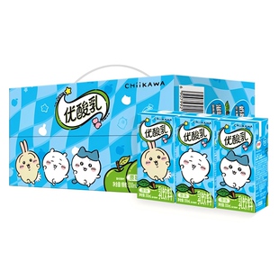 【吉伊卡哇CHIIKAWA联名款】伊利优酸乳原味200ml*12盒装乳饮料