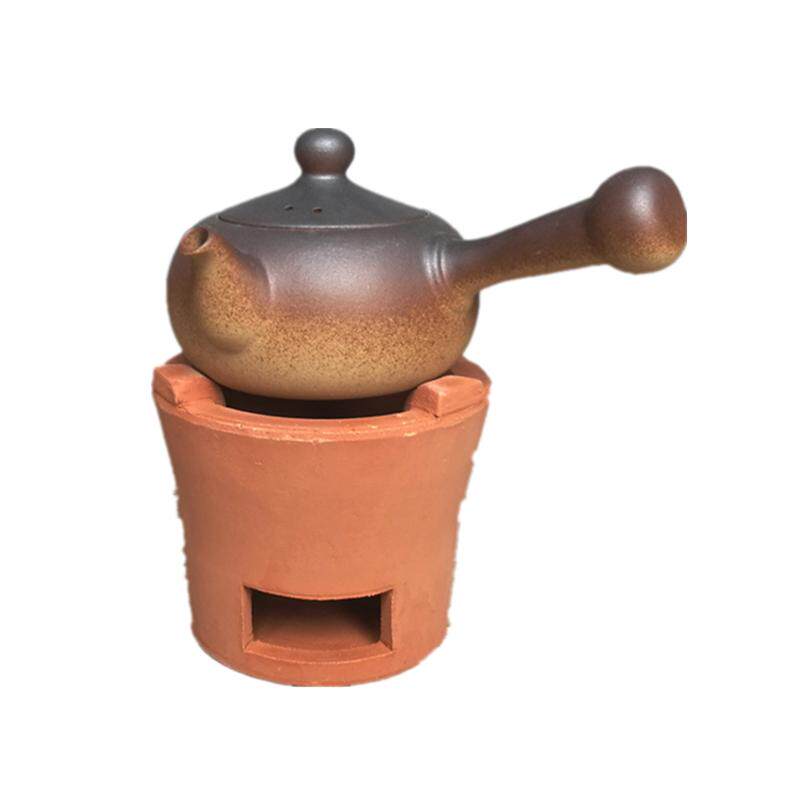 红泥炉炭炉茶炉橄榄碳炉小火炉砂铫风炉仔砂铫煮茶壶烧炭酒精两用