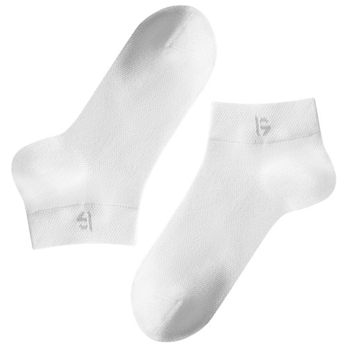 浪莎男士袜子夏季薄款吸汗冰丝网眼短袜男式夏天透气防臭男生船袜