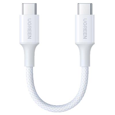 绿联充电宝短数据线双typec手机充电线适用苹果17/16iPhone15promax14华为小米usbc转快充电超短款专用ctoc口