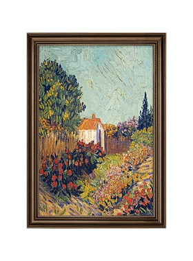 法蒂雅玄关美式竖版世界名画风景
