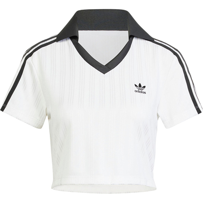 Adidas/阿迪达斯正品三叶草女士短款时尚短袖POLO衫JD2608