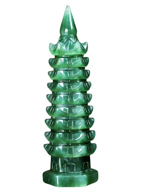 文昌塔九层13层的东陵玉摆件书房卧室9层纯天然九层旗舰店2026