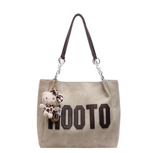 高级感复古大容量包包女2025新款百搭单肩包大学生上课通勤托特包