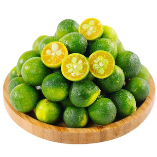 青柠金桔树盆栽带果可食用水果树苗青桔柠檬树阳台庭院四季绿植物