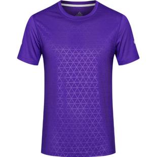 速干t恤亲子款定制印logo夏季男女运动跑步服团体短袖圆领速干衣