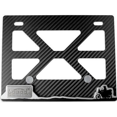 loboo萝卜铝合金摩托车牌照架