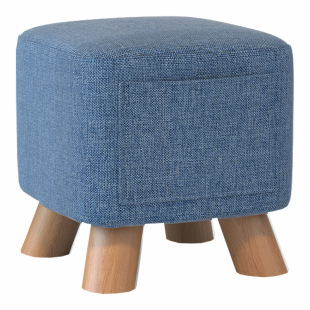 实木凳子家用小板凳沙发脚踏凳现代简约换鞋凳茶几凳方凳矮凳结实