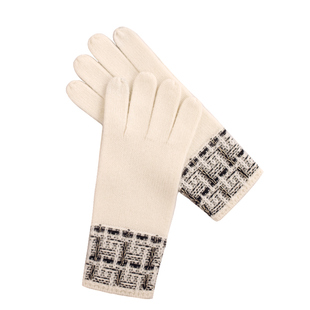 AiurtRuutti意式香风纯羊绒手套 年轻女王高定保暖触屏分指冬女士