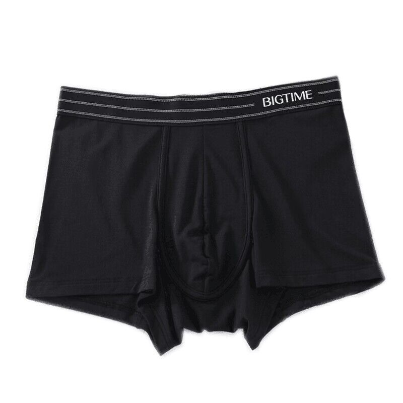 大bigtime时代内裤男士女士正品三角莫代尔舒适纯棉简约平角高弹