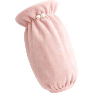 秋冬新款袖套女上班耐脏套袖成人学生短款可爱护袖羽绒服防脏袖头