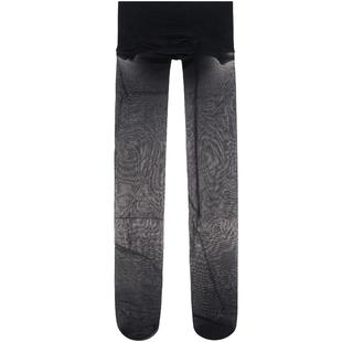 美袜馆 带香味曜黑高腰无缝丝袜女性感油亮连裤袜脚尖透明马油袜