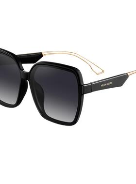 海伦凯勒大框渐变太阳镜防紫外线