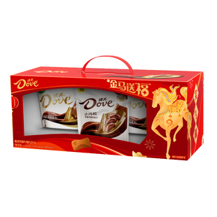 德芙巧克力年货礼盒金马送“福”巧克力礼盒516g送礼