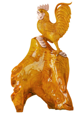 木雕动物天然中式风开运工艺品