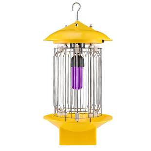 白垩纪户外农用杀虫灯果园蔬菜大棚防水光控频振式双网黑光灭虫灯