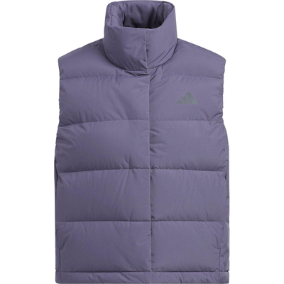 Adidas/阿迪达斯正品2025女士休闲户外宽松保暖羽绒马甲KQ5534
