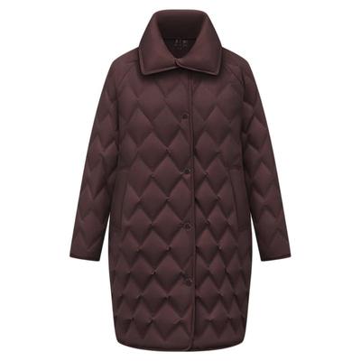 波司登中长款鹅绒羽绒服可拆卸领