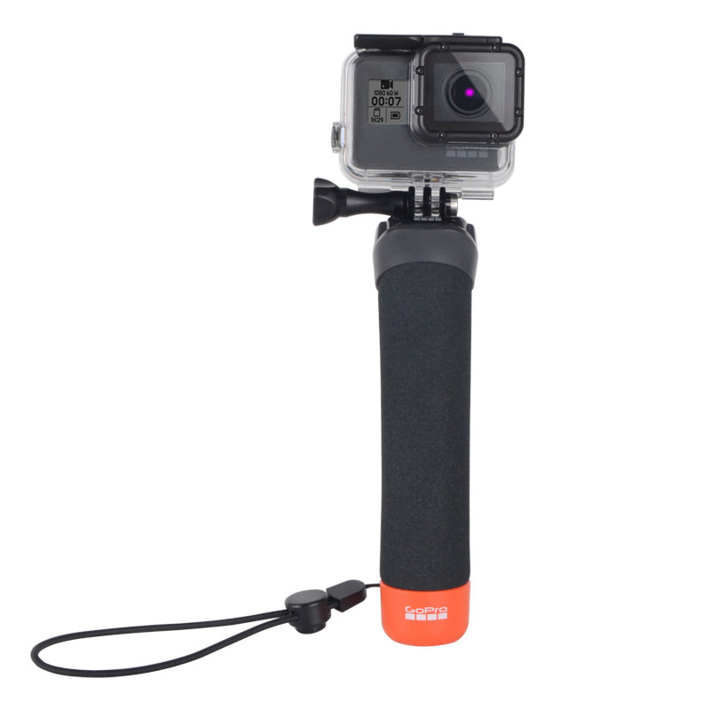 GoPro原装浮力棒防沉手柄大疆action4游泳潜水手持杆防水壳配件