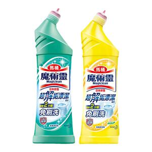 魔术灵马桶清洁剂除垢除臭厕所