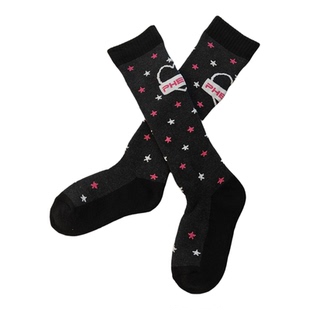 儿童大童长筒保暖登山户外全毛圈毛巾男女加厚专业纯棉羊毛滑雪袜