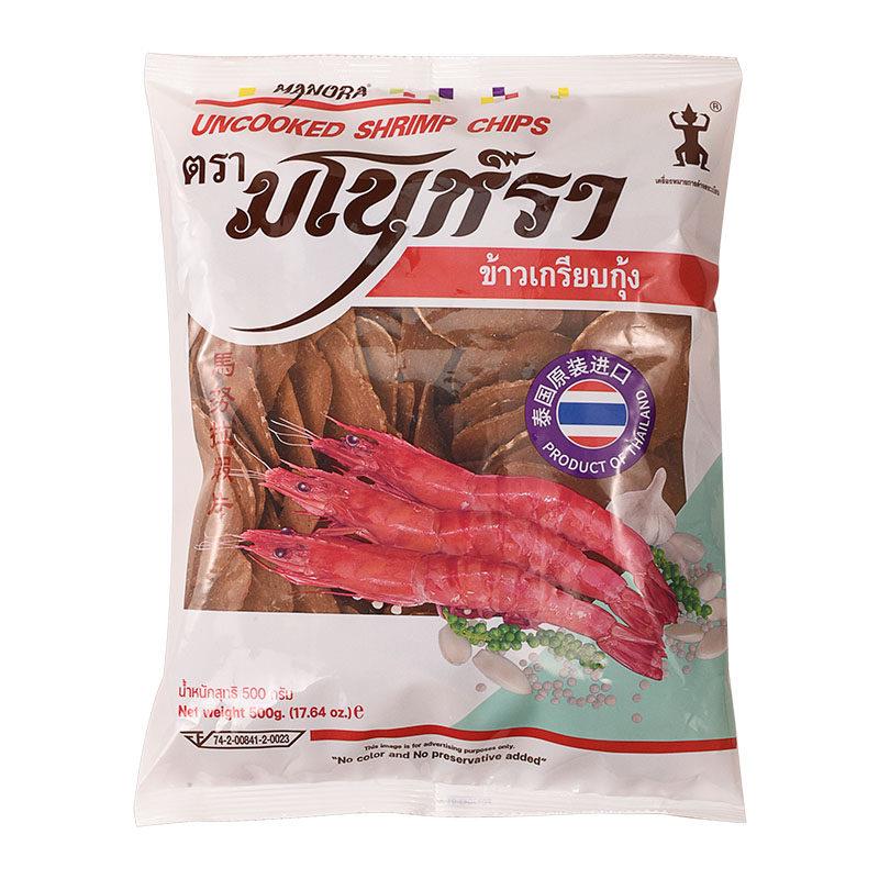 泰国进口虾片宋卡生马努
