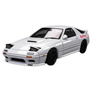 ATS 马自达RX7 FC3S 头文字D 1:64车模 翻灯车牌 爱特斯汽车模型