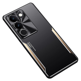 vivos17t手机壳vivos17新款金属男外壳vivos17pro镜头高端防摔vivo男款硅胶5g全包pro保护套适用于s17e磨砂