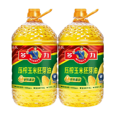 多力玉米油食用油5L×2桶