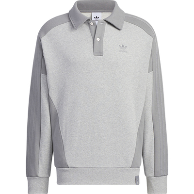 Adidas/阿迪达斯三叶草男女时尚宽松翻领运动卫衣IZ1536