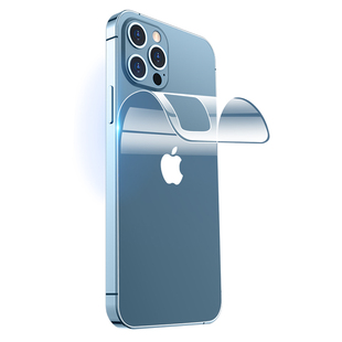 适用苹果12后膜iPhone11水凝软膜13pro手机14后背膜16Promax背贴15max后盖iPhoneX全包XS透明mini后壳XR保护X