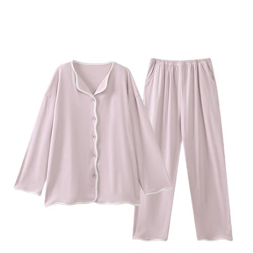 秋冬季德绒睡衣女款2025新款冬天加厚磨毛薄绒保暖女士家居服套装