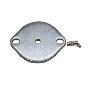 适用于解放J6领航版立轴压盖 Jh6立轴上盖主销上盖主销轴盖板加厚