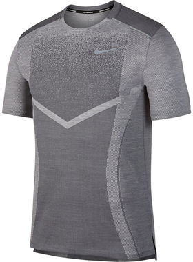 Nike/耐克 正品休闲男子圆领运动时尚紧身跑步短袖T恤 AJ7616-056