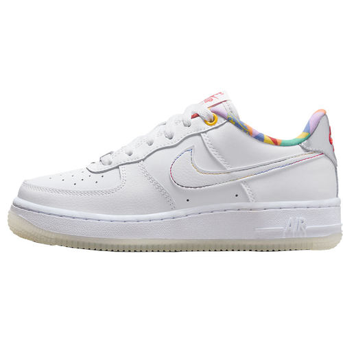 Nike/耐克正品AIR FORCE 1GS女子大童运动休闲鞋FN8912-111