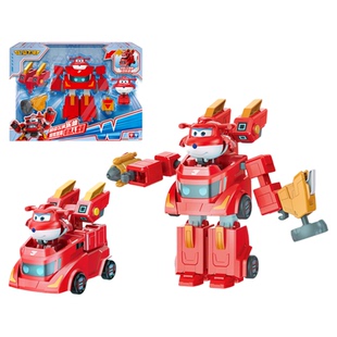 奥迪双钻超级飞侠乐迪莎莎大力工程车机甲套装变形机器人儿童玩具