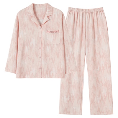 【芬腾】100%棉睡衣不起球不掉色