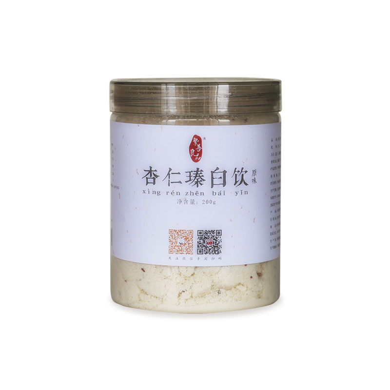 挚善良品杏仁臻白饮以白养白