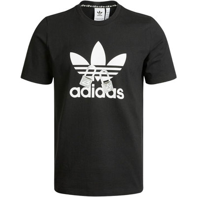 阿迪达斯正品男士短袖透气T恤