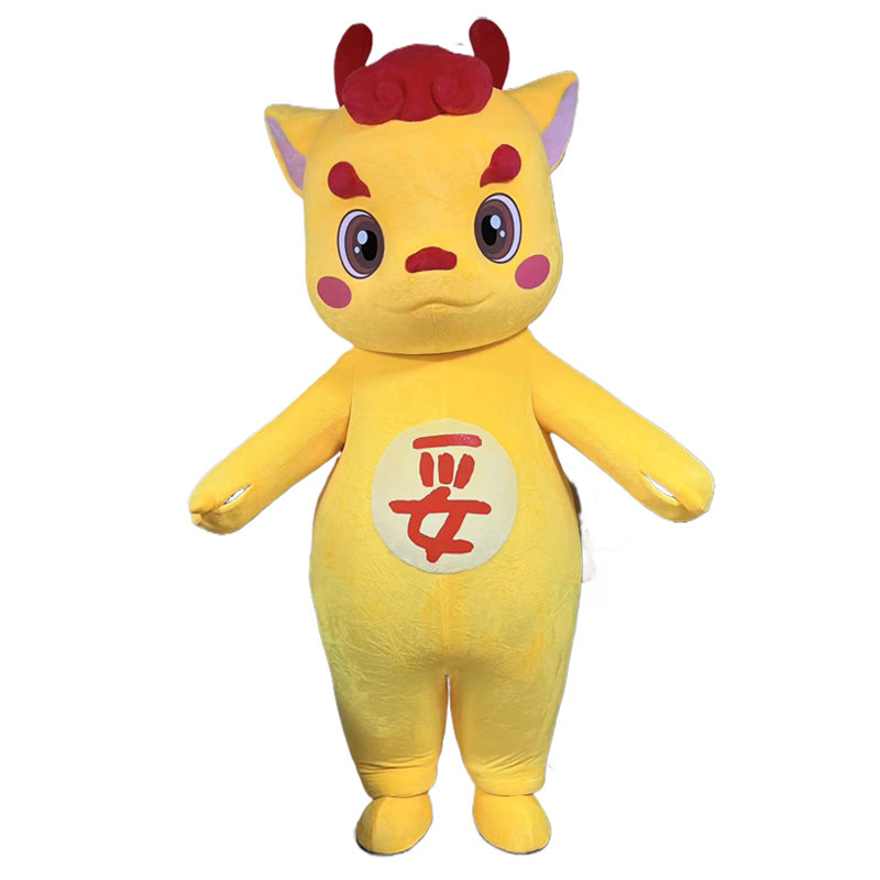 定做公仔卡通行走人偶服装定制高端雕刻吉祥物头套玩偶来图订制