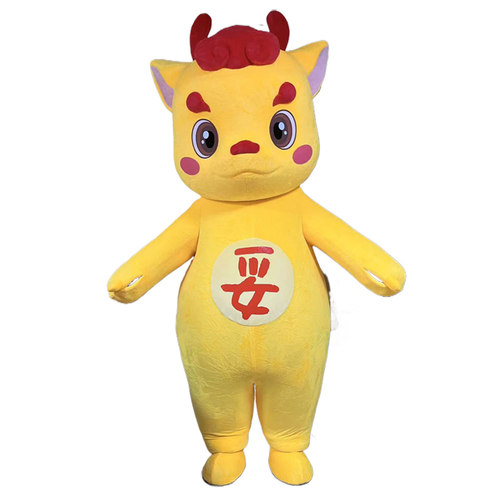 定做公仔卡通行走人偶服装定制高端雕刻吉祥物头套玩偶来图订制
