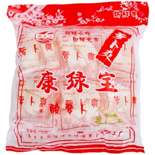 康绿宝萝卜爽酸萝卜河源特产忠信泡菜腌熟蒜荞头独立包装客家小吃