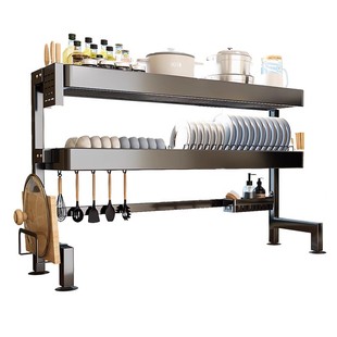 厨房水槽置物架台面碗盘收纳架多功能沥水架洗碗架水池上放碗碟架